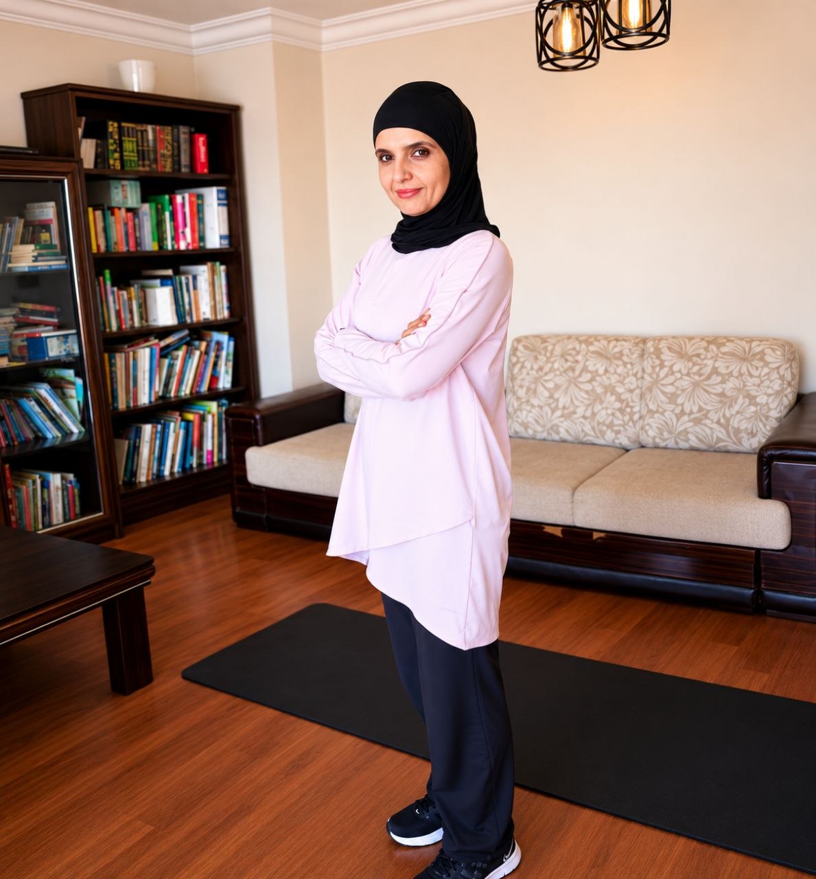 Today — staying active, at home in Istanbul